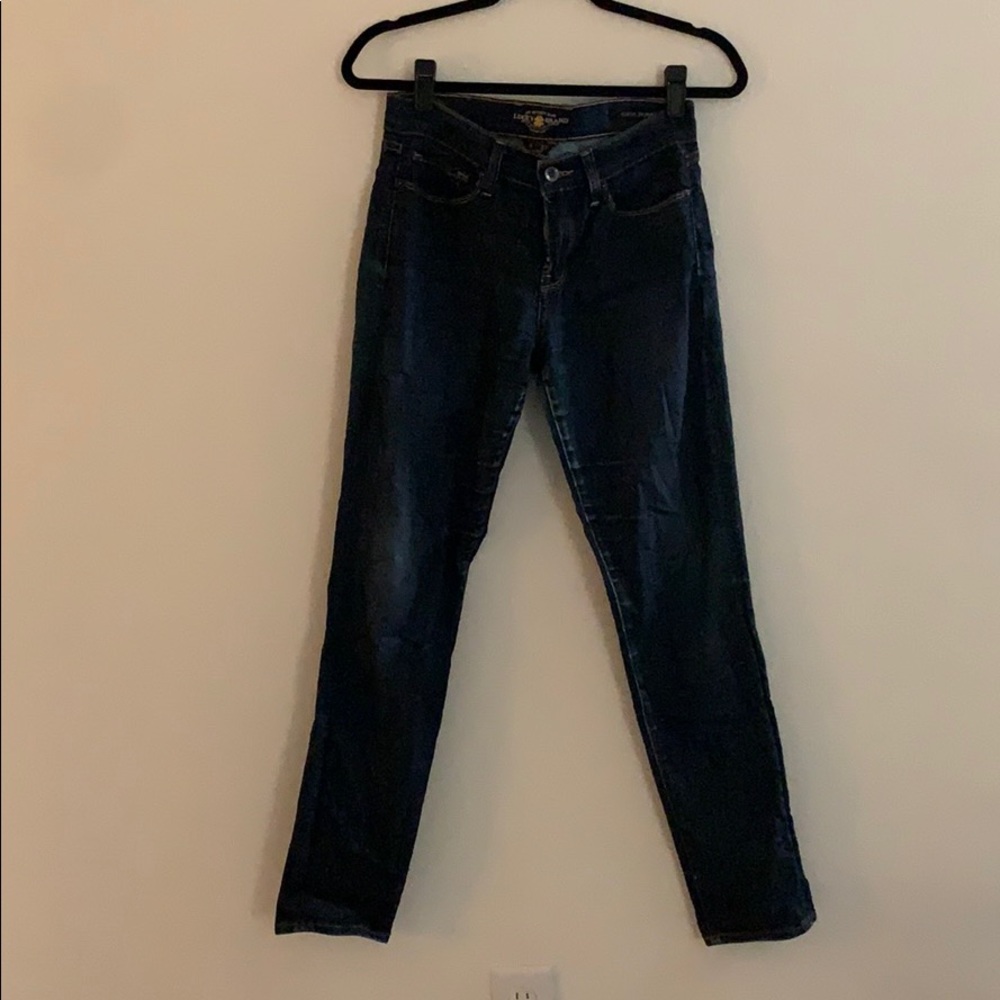 Size 4 Ankle Lucky Sofia Skinny Jeans